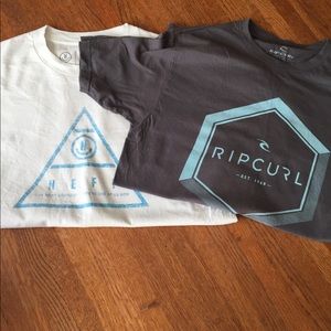 NEFF/RIPCURL tee lot